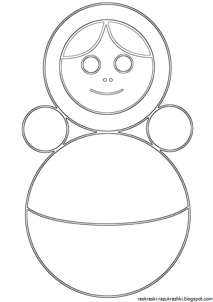 Рисование неваляшка