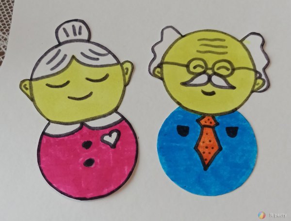 Аппликация неваляшка в старшей группе