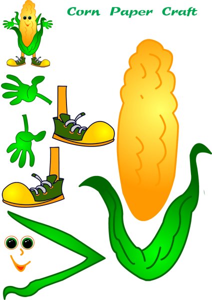 Аппликация. Овощи