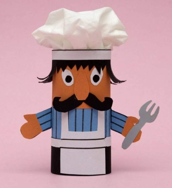 Поделки из втулок туалетной бумаги