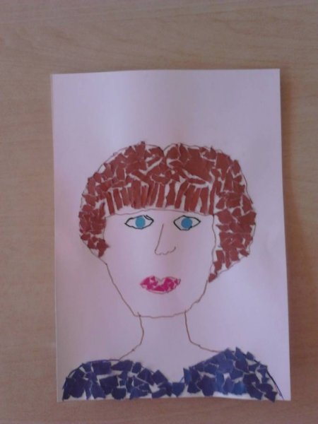 Рисование с детьми с элементами аппликации