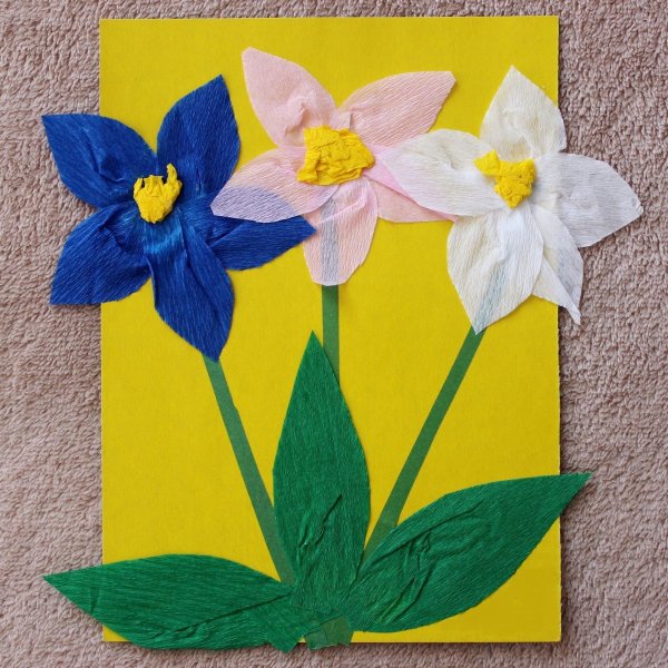 Весенняя аппликация