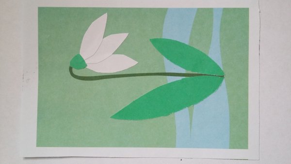 Аппликация на весеннюю тематику