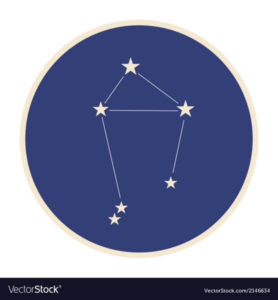 Макет созвездия весы