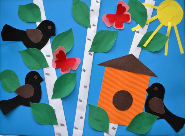 Аппликация 1 класс