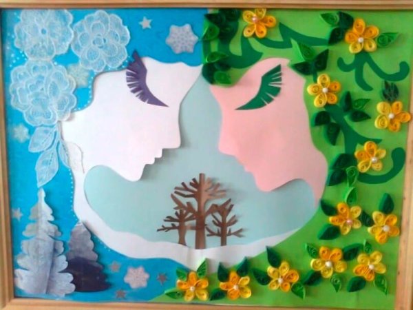 Объемная аппликация