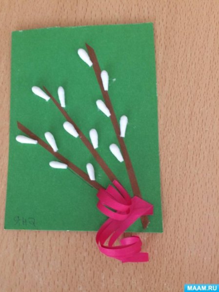 Аппликация Верба