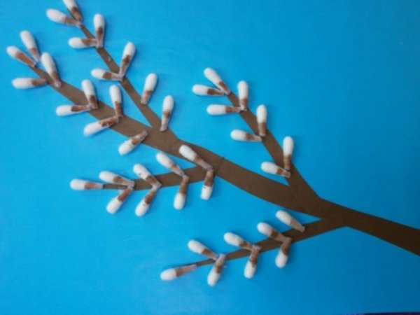 Поделка ветка вербы