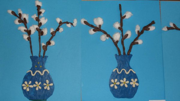 Аппликация Верба