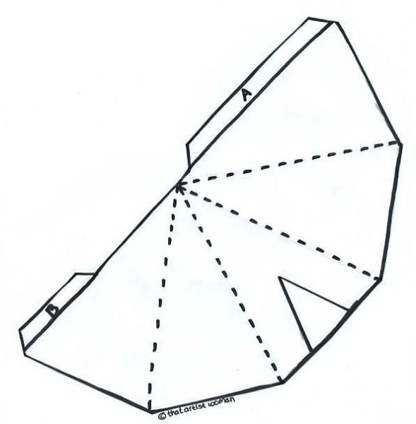 Вигвам развертка