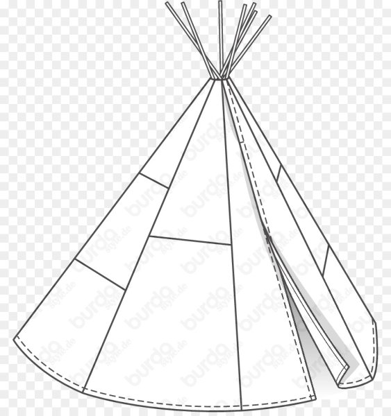 Вигвам рисунок для детей