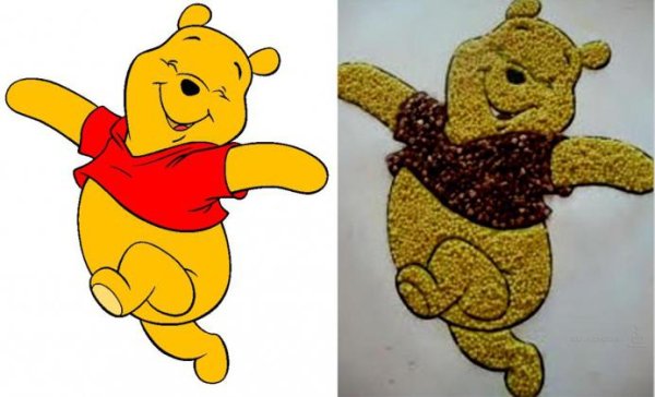 Поделка Винни пух