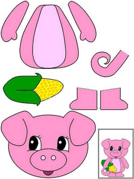 Заготовки для аппликаций