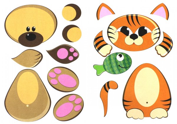 Аппликации для д1ет ей й