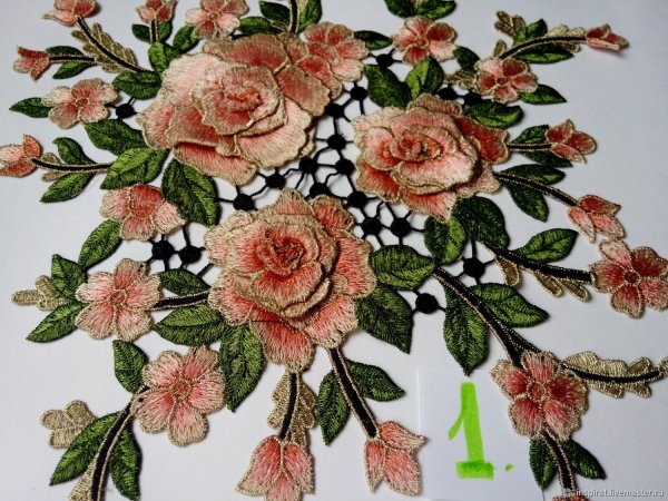 Вышивка аппликация
