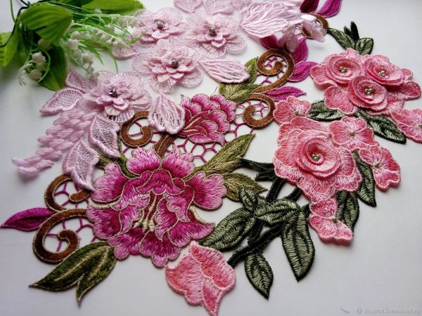 Вышивка аппликация