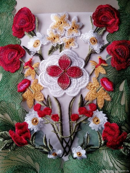 Аппликация вышивка на одежду