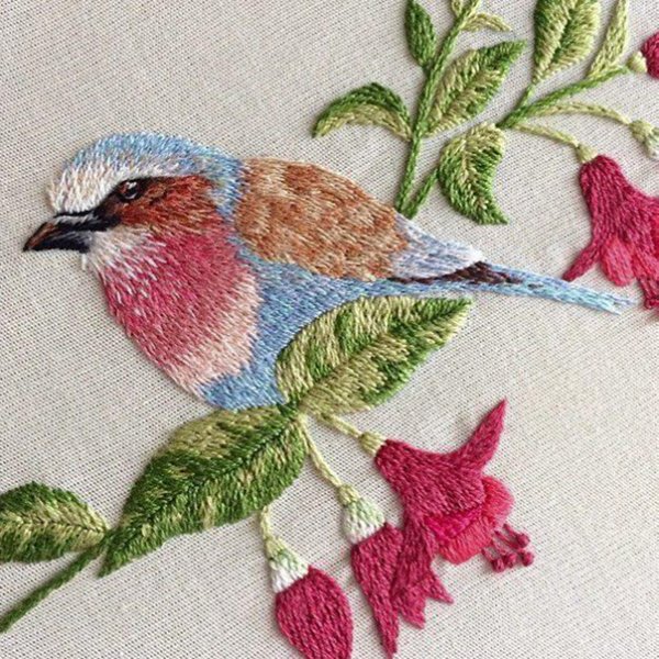 Триш Бурр вышивка