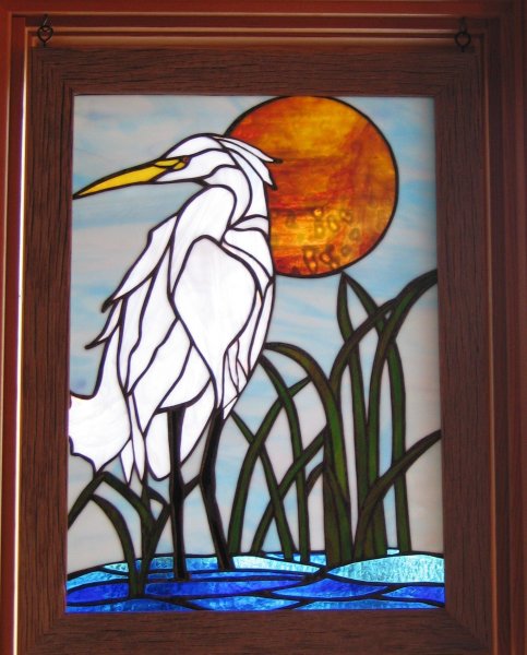 Витраж природа