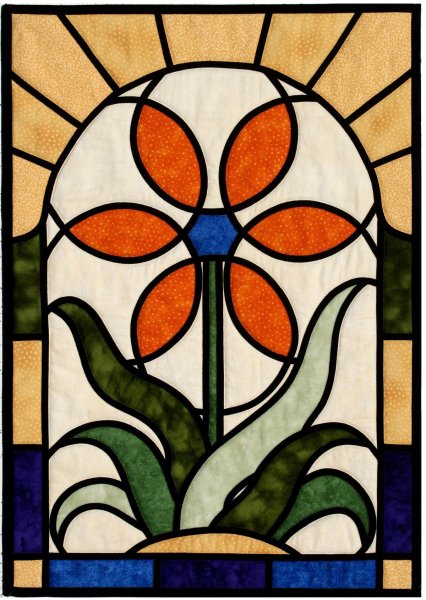 Витражная аппликация