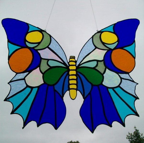 Витраж "бабочка"