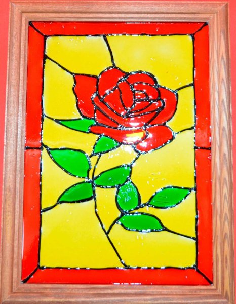 Витраж на бумаге