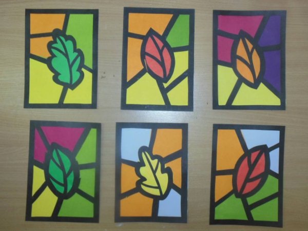 Витражная аппликация