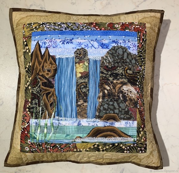 Аппликация водопад