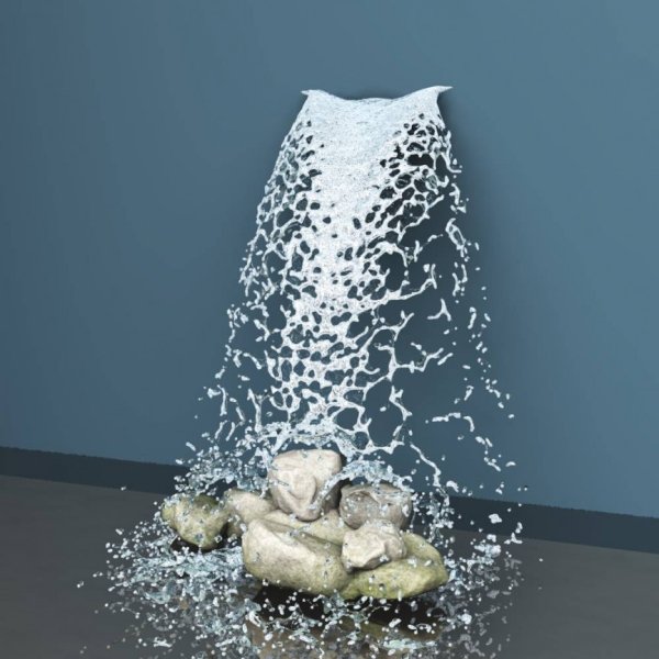 Водопад из бумаги