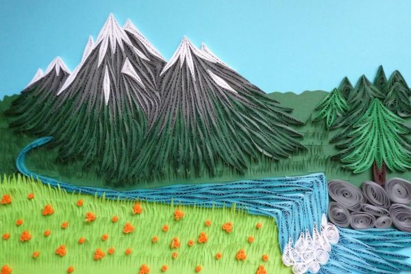 Квиллинг горы