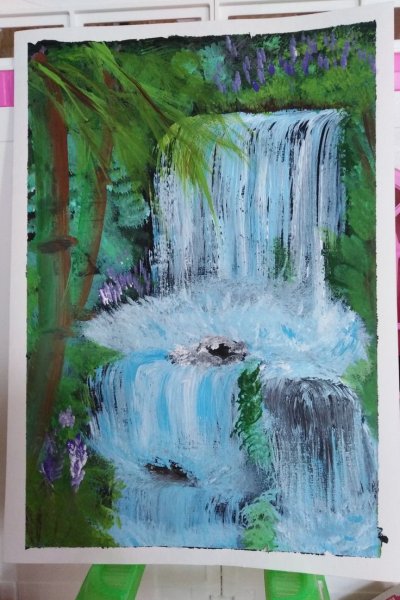 Бумажный водопад