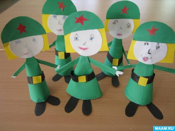 Поделки на 23 февраля подготовительная группа