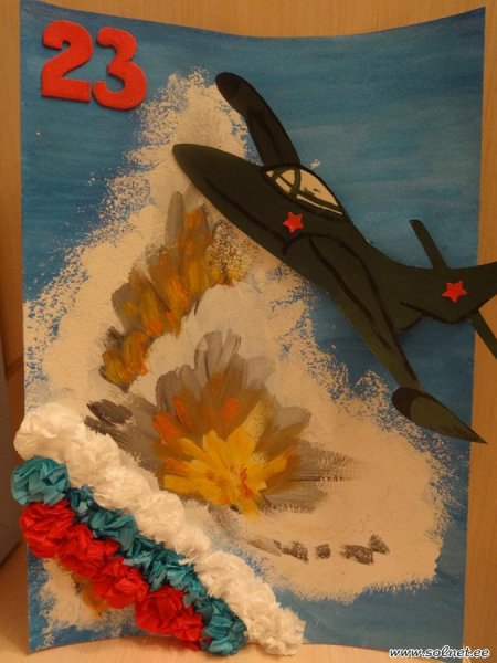 Поделки на военную тему