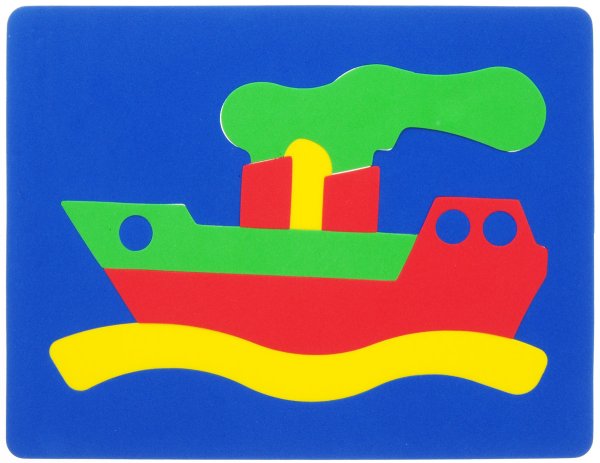 Корабль аппликация для детей