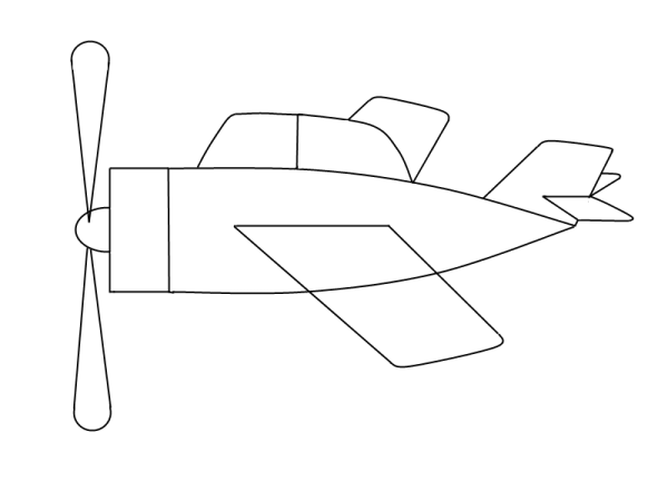 Самолеты. Аппликация