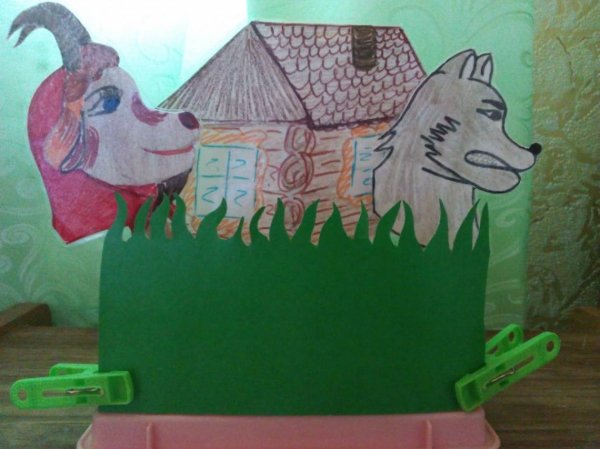 Волк и семеро козлят театр в детском саду