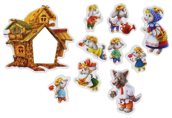 Настольный театр волк и семеро козлят