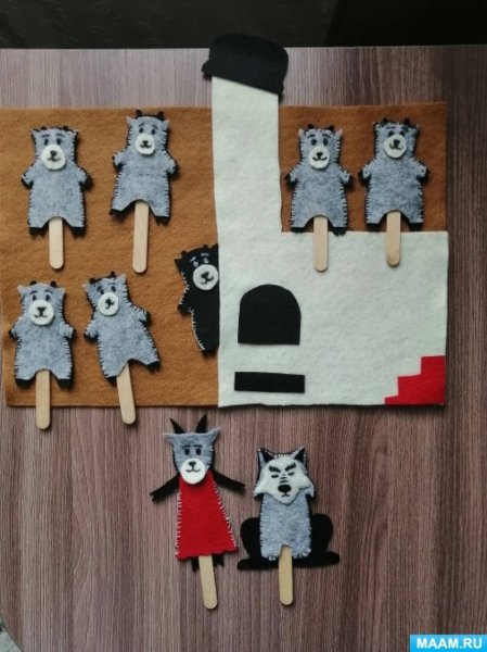 Волк и семеро козлят театр