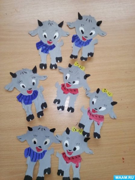 Волк и семеро козлят театр в детском саду