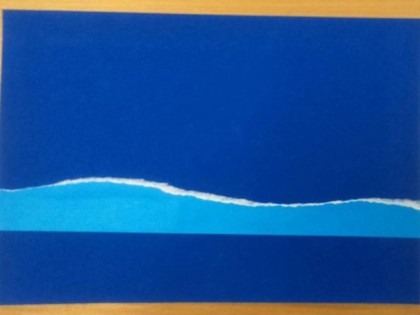 Волны для аппликации детям