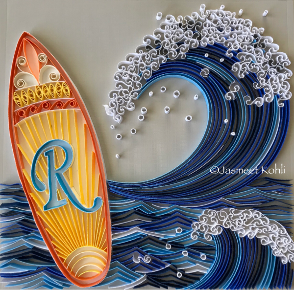 Квиллинг море