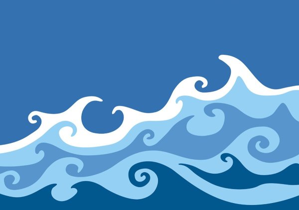 Орнамент волны