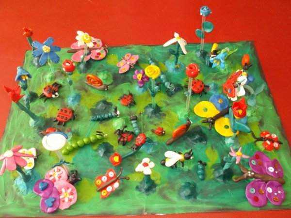 Аппликация Волшебная Поляна