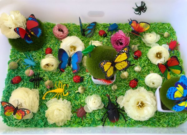 Поделка Полянка