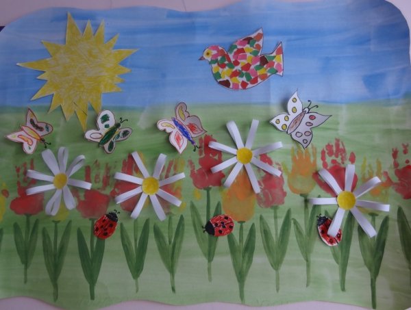 Коллективная работа в детском саду