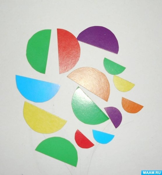 Аппликация Волшебный цветок