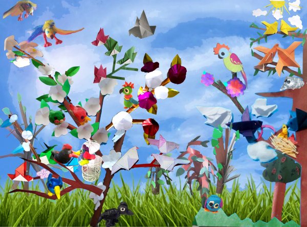 Детский Волшебная аппликации