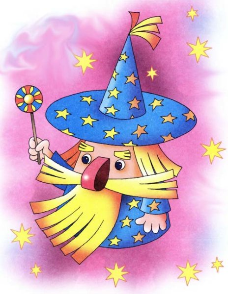 Поделка волшебник