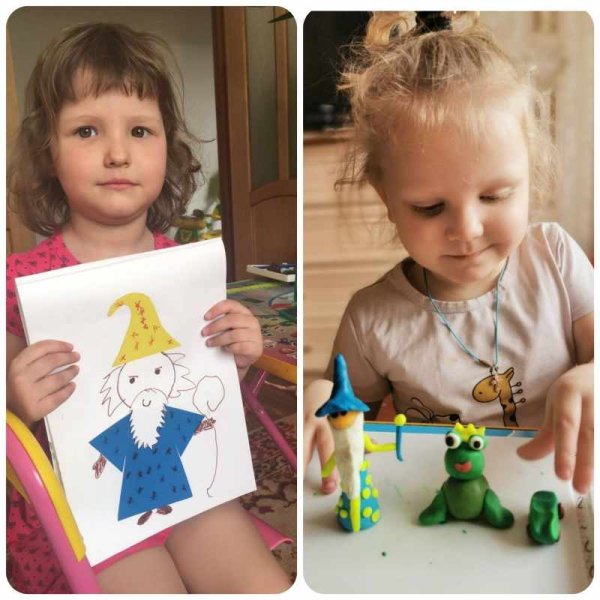 Мы добрые Волшебники рисование в 1 мл гр