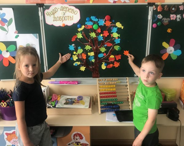 Дерево доброты в подготовительной группе